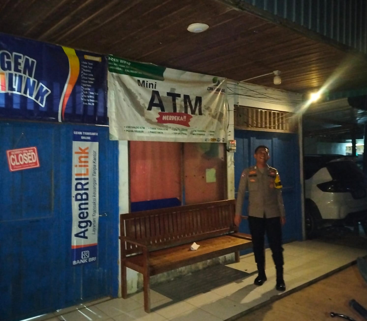 Piket Polsek Delang melaksanakan patroli diwilkum Polsek Delang