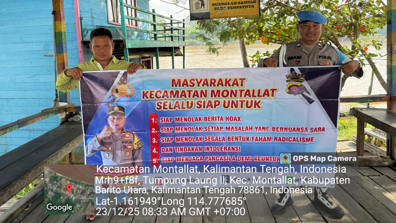 Polsek Montallat Gelar Sosialisasi Bahaya Hoax untuk Meningkatkan Literasi Informasi Masyarakat