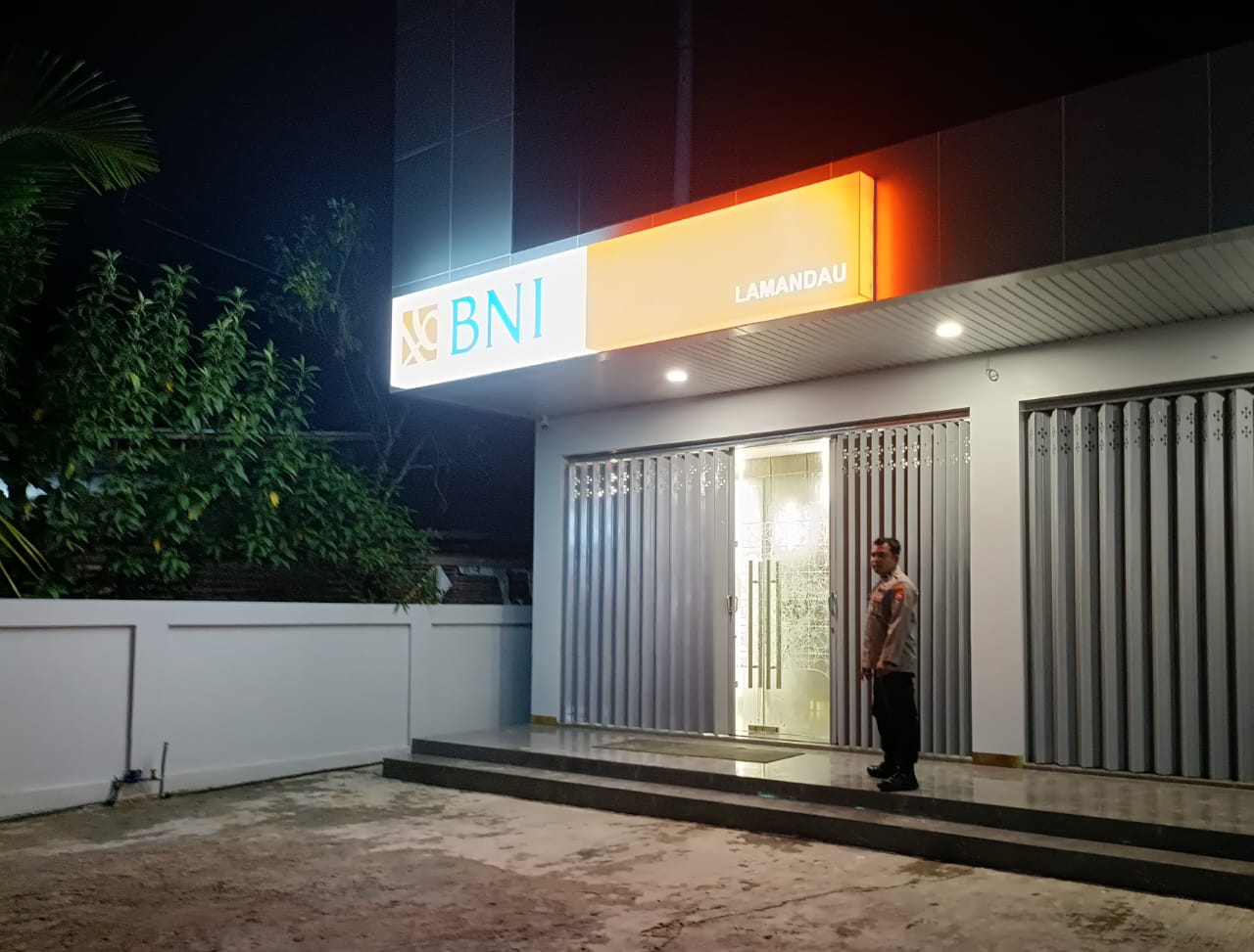 Polsek Bulik Patroli Obyek Vital dan Bank wilkum Polsek Bulik