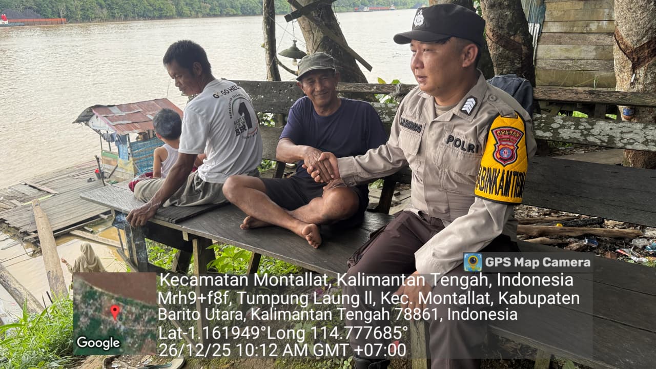 Polsek Montallat Perkuat Kedekatan Dengan Masyarakat Melalui Sambang DDS