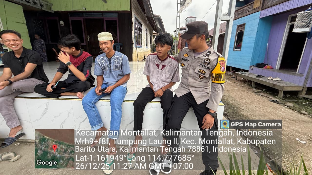 *Polsek Montallat *Melaksanakan Pengamanan Ibadah Sholat Jum’at Diwilkum Montallat **