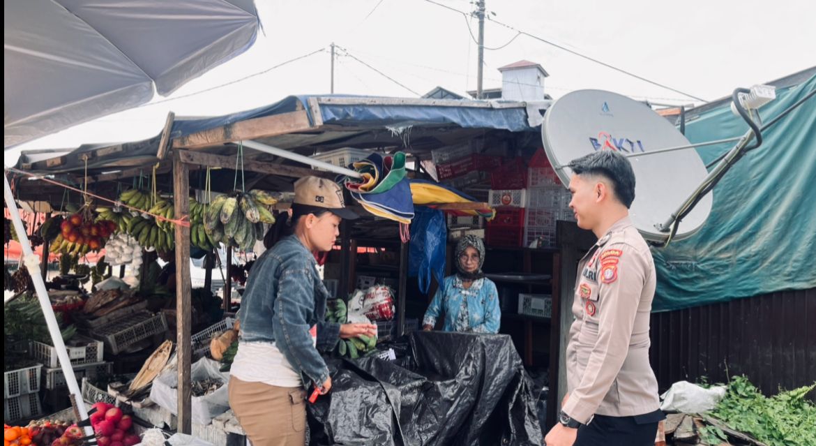 Perkuat Kamtibmas, Polsek Katingan Tengah Sambangi Warga