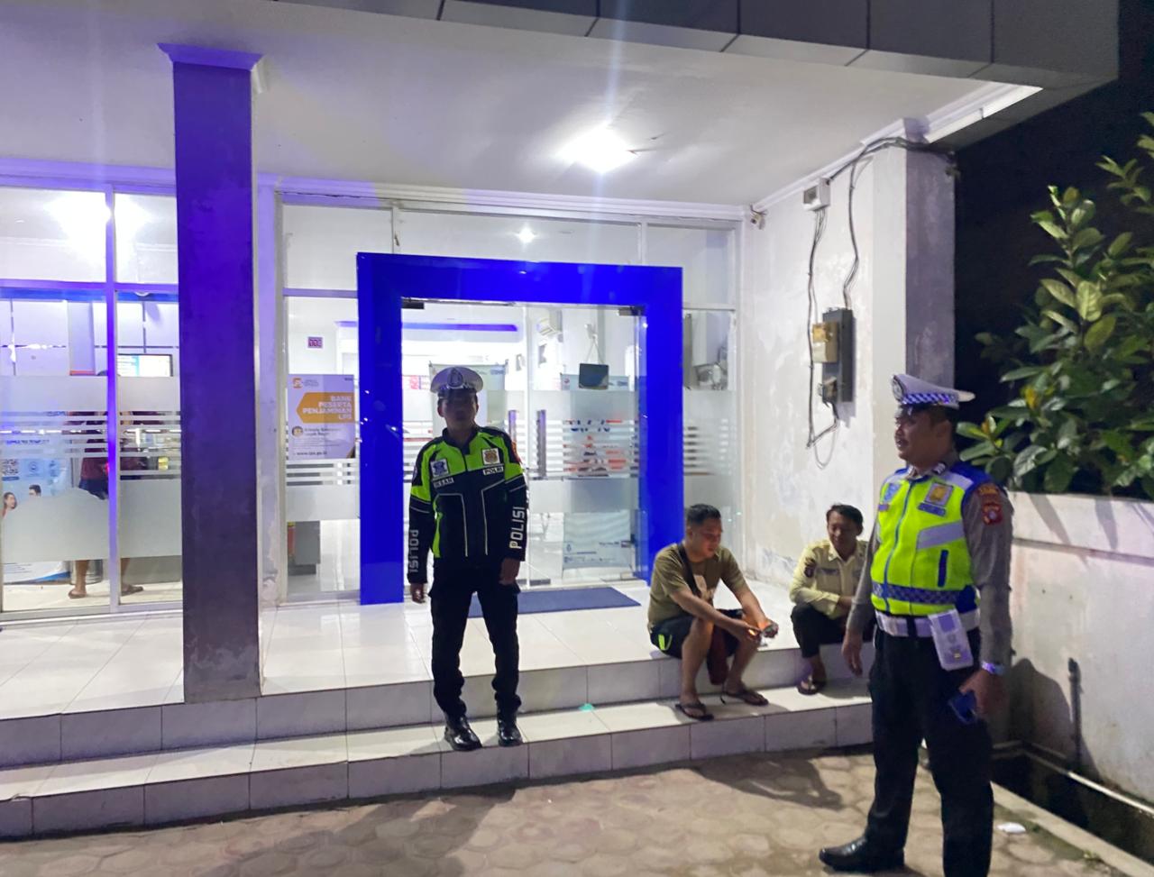 Sat Lantas Polres Lamandau Gelar Patroli di Objek Vital Demi Ciptakan Kamtibmas Kondusif