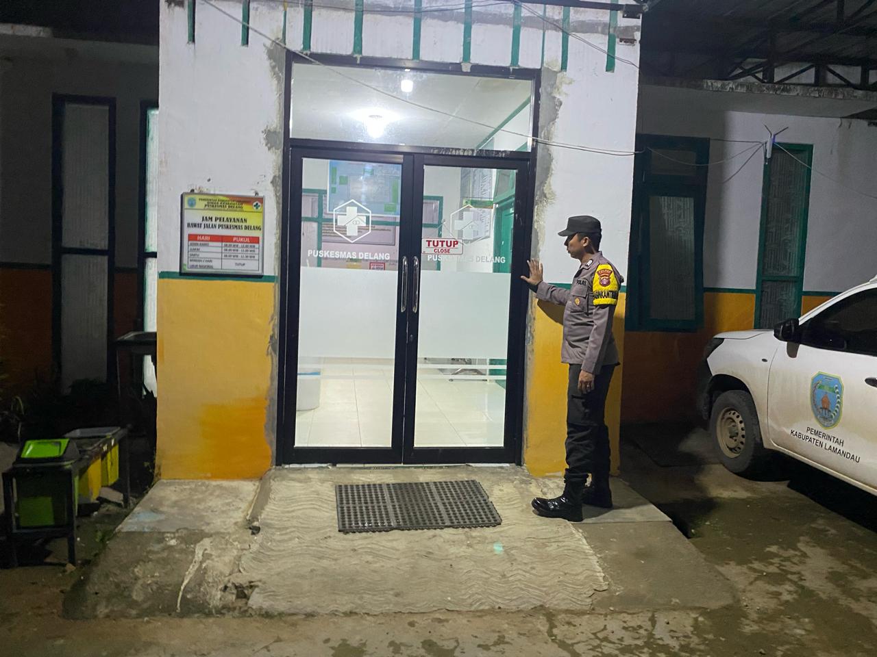 Piket Polsek Delang melaksanakan patroli diwilkum Polsek Delang