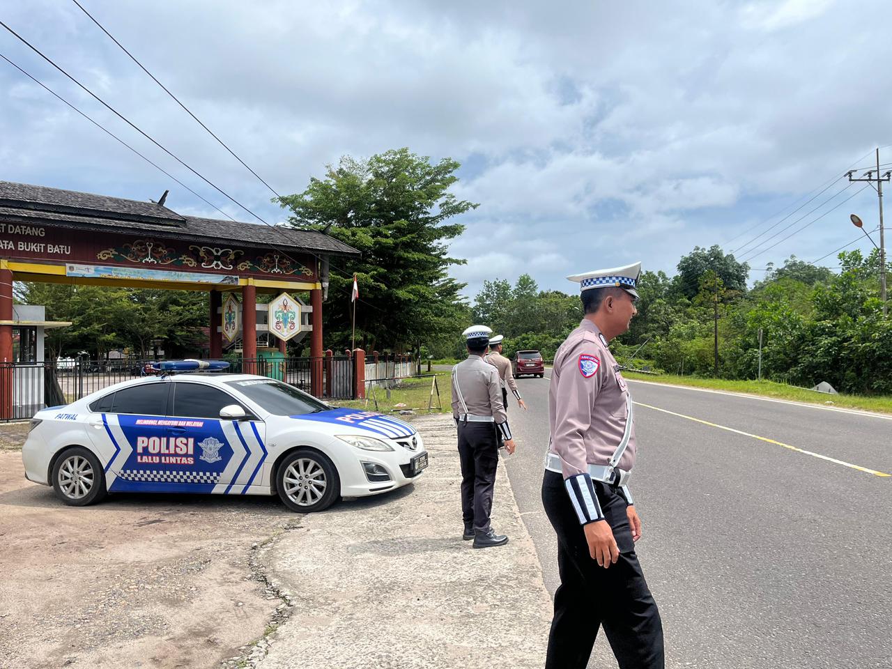 Patroli Objek Wisata Satlantas Polres Katingan.