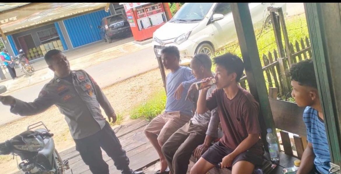 Patroli Dialogis, Upaya Polsek Katingan Tengah Ciptoan Kamtibmas