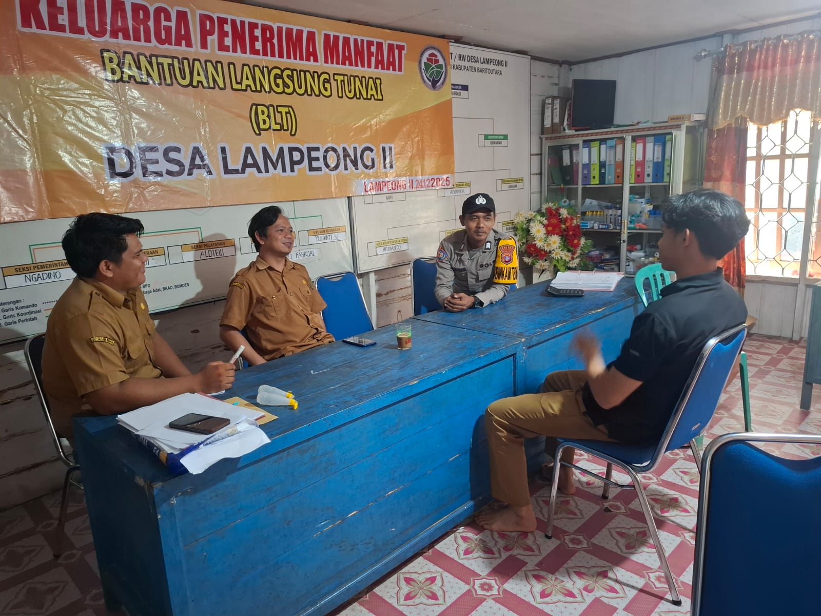 Perkuat Silaturahmi, Polsek Gunung Purei Laksanakan Program Minggu Kasih