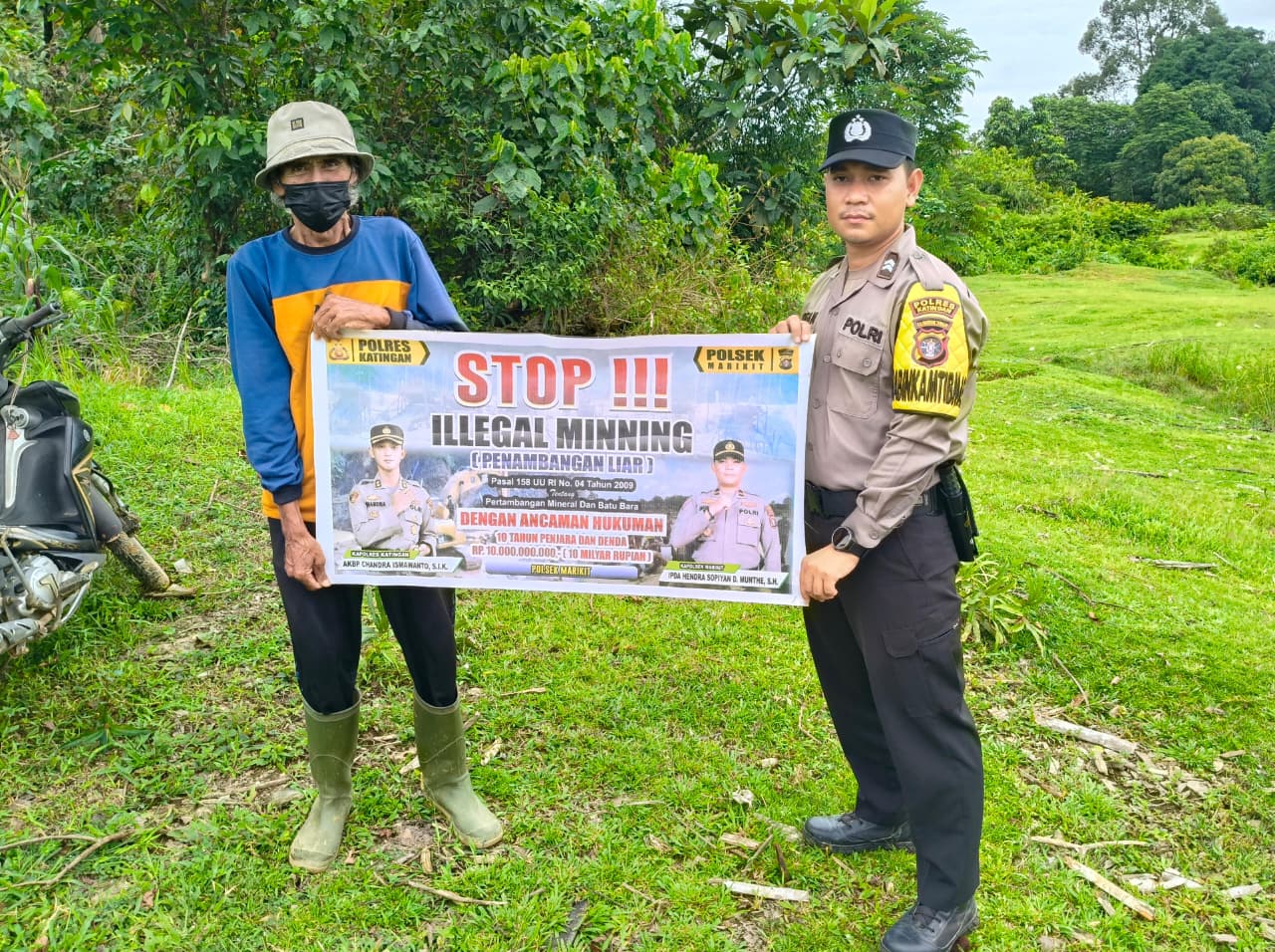 Cegah Ilegal Mining, Pers Polsek Marikit Sambangi Warga…