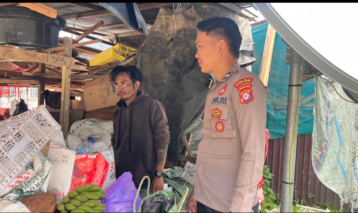 Perkuat Kamtibmas, Polsek Katingan Tengah Sambangi Warga