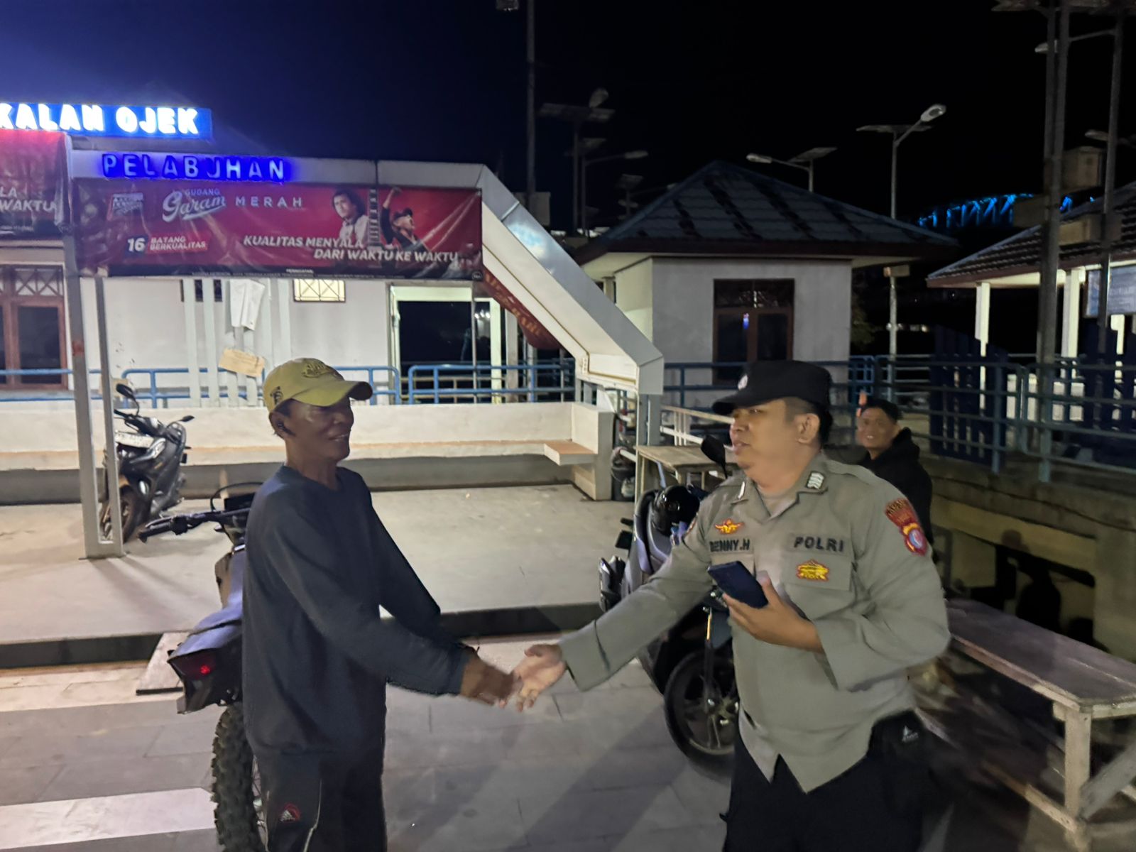 Cegah Premanisme, Polsek Teweh Tengah Himbau Warga Tetap Waspada