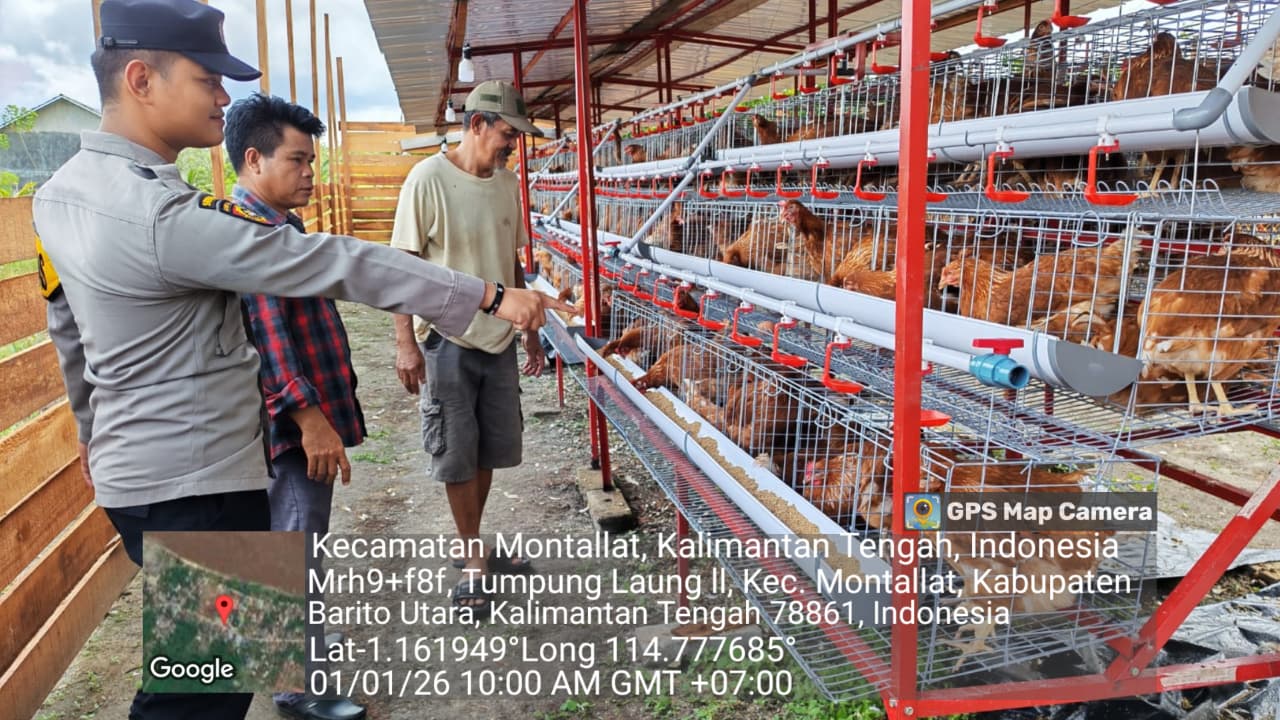 Polsek Montallat Perkuat Kedekatan Dengan Masyarakat Melalui Sambang DDS