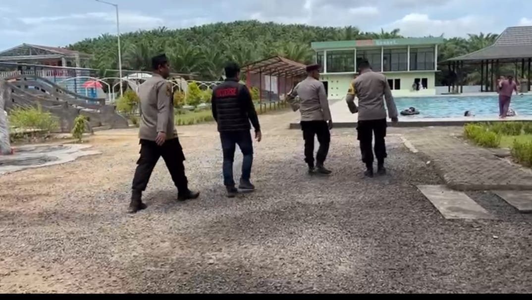 Personel Polsek Delang Laksanakan Pengamanan Objek Wisata