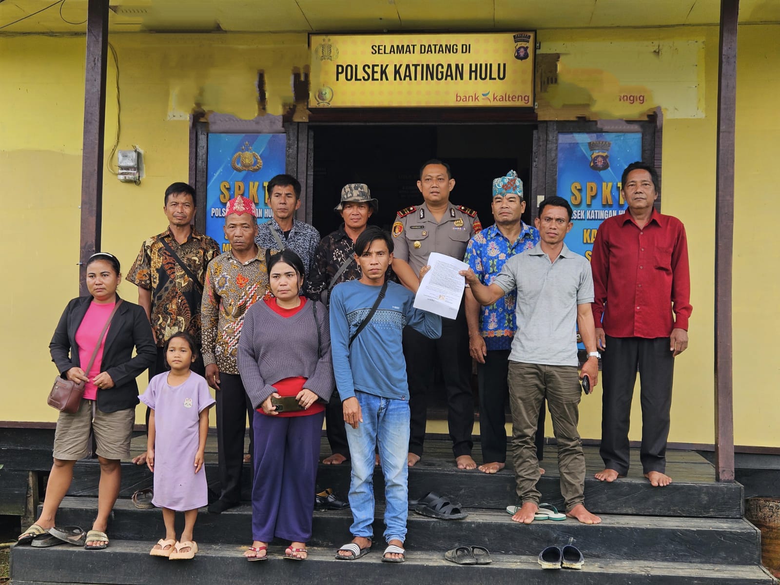 Mediasi Rumah Tangga Digelar di Polsek Katingan Hulu