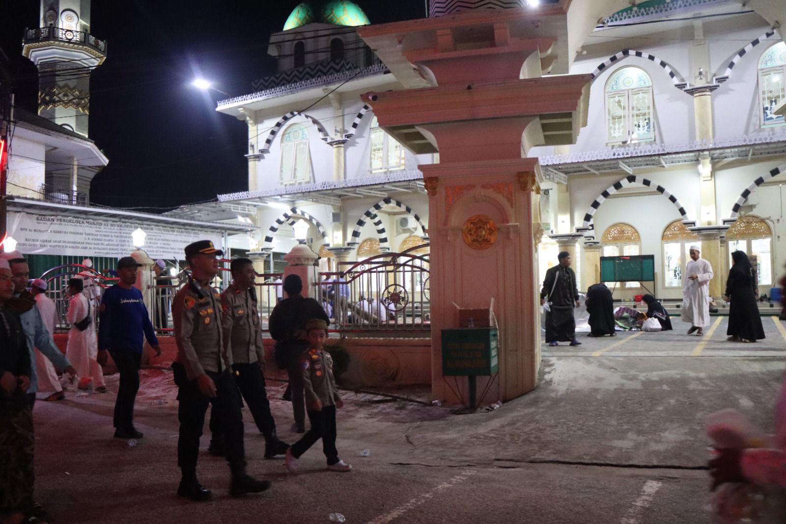 Kapolres Katingan Pimpin Pengamanan Isra Mi’raj dan Haul Guru Sekumpul