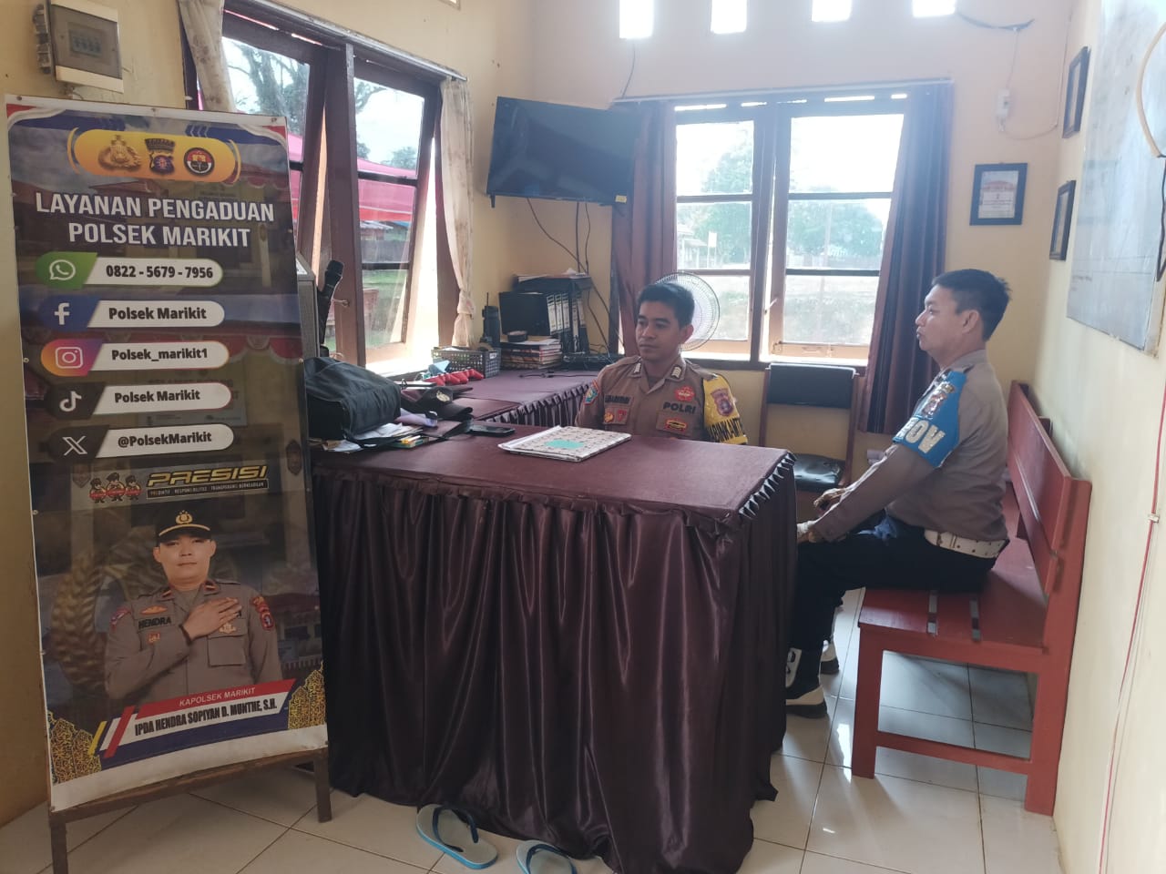 *Piket Mako Polsek: Garda Terdepan Pelayanan dan Penjaga Stabilitas Kamtibmas.*