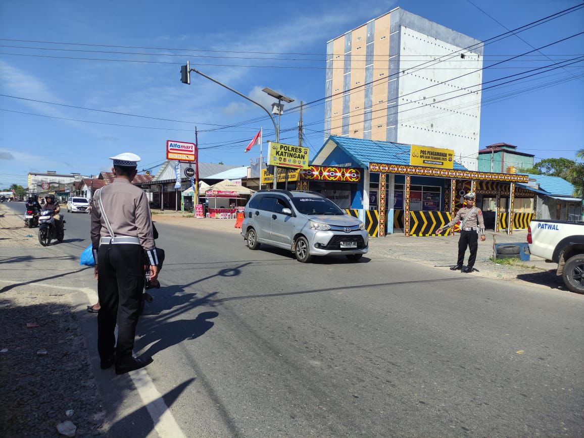 Pengaturan Pagi Di titik Rawan kepadatan arus lalulintas