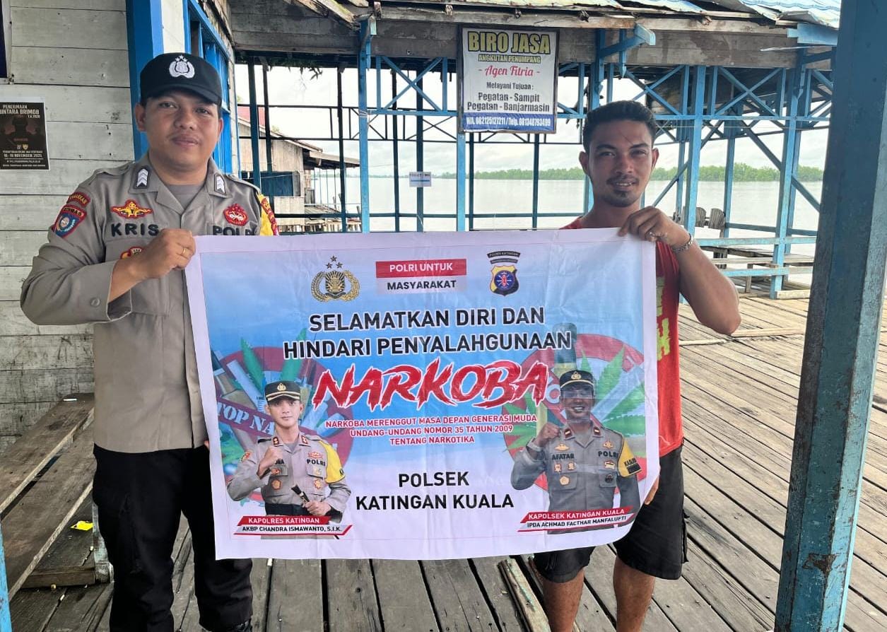 Sosialisasi Bahaya Narkoba Serta Menghimbau Masyarakat Untuk Tidak Menggunakan Narkoba di Pegatan Hilir