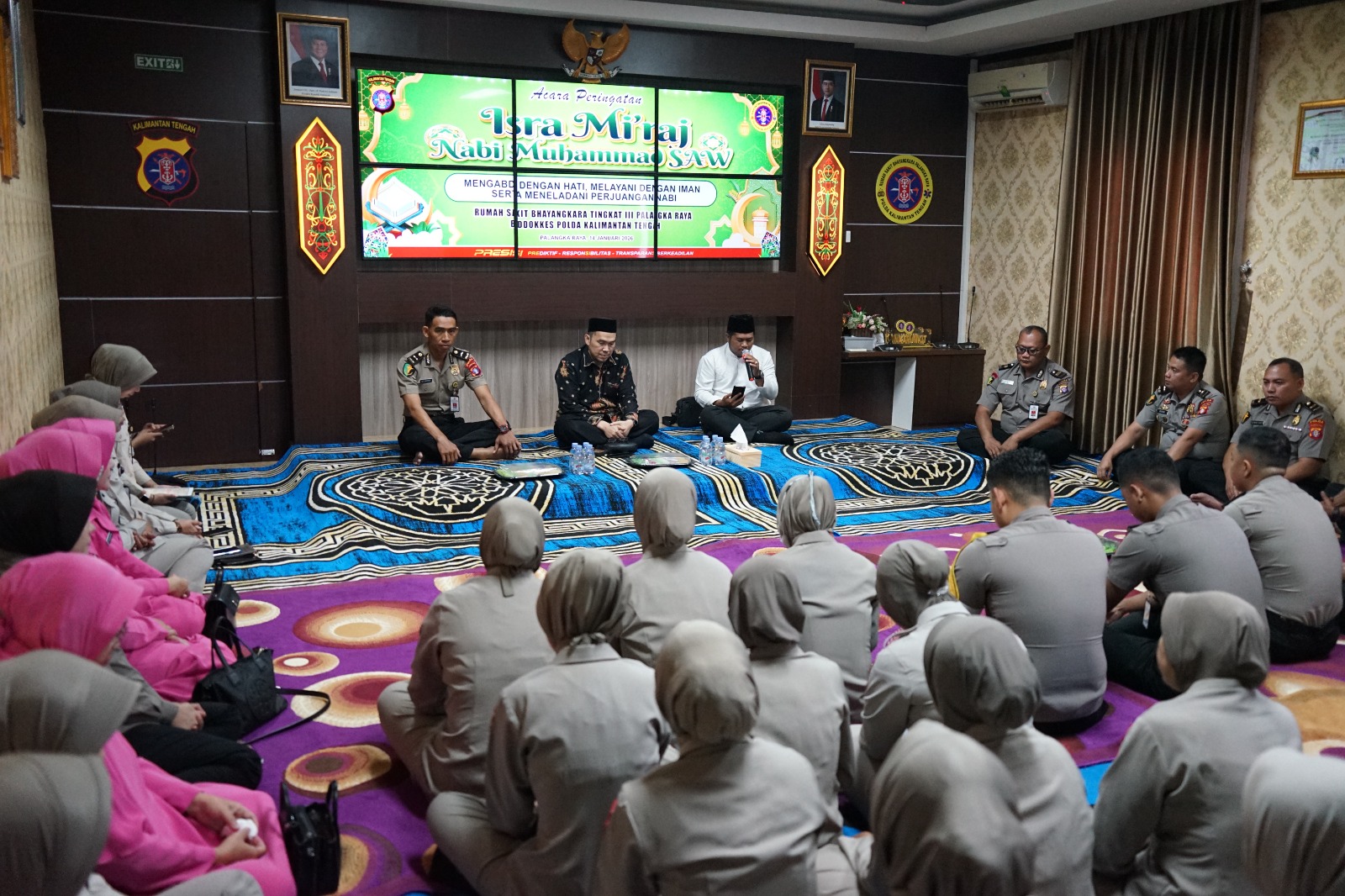 *Isra Miraj Nabi Muhammad SAW, Momentum Rumkit Bhayangkara Perkuat Nilai Pelayanan dan Pengabdian*