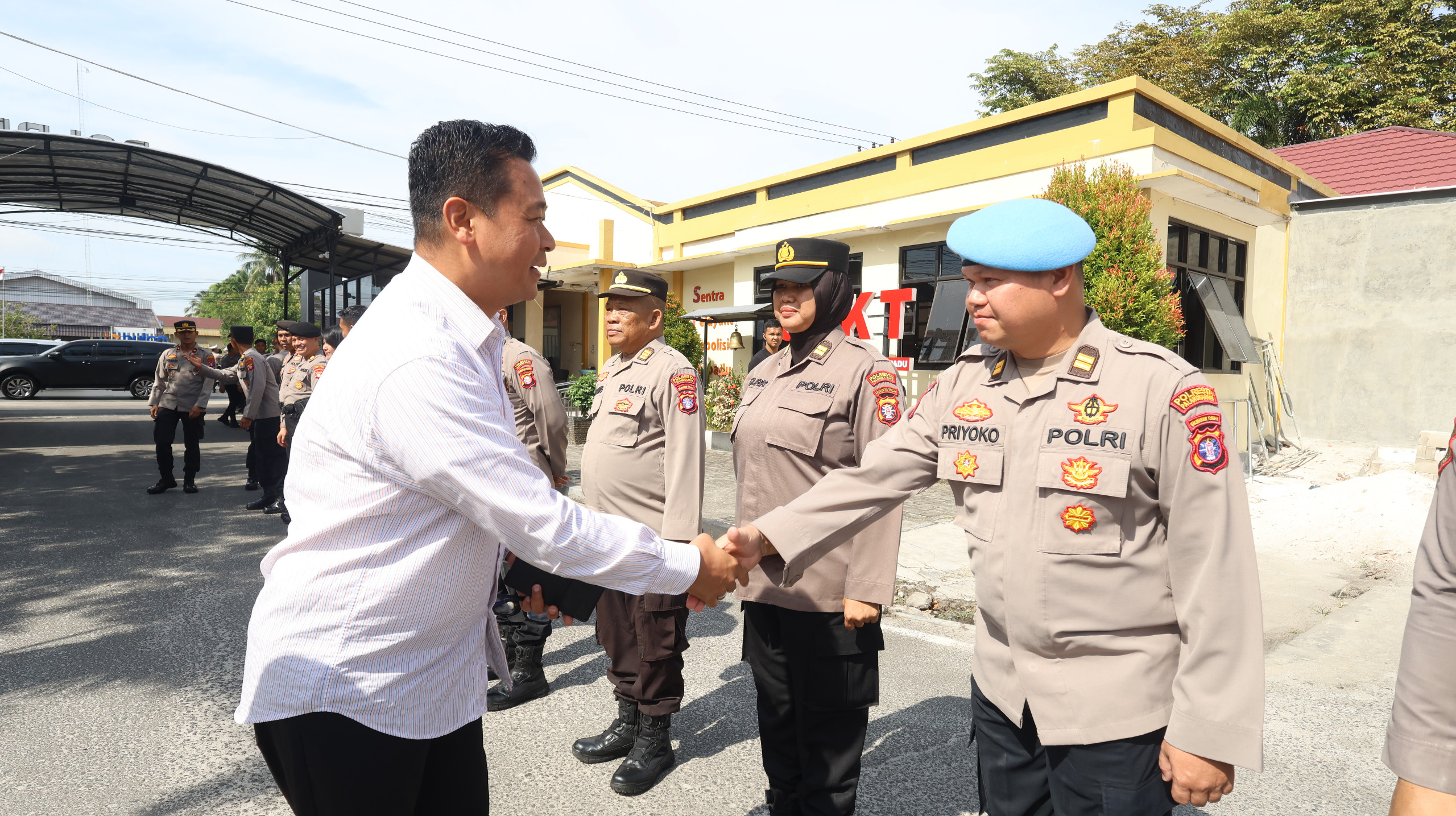 Kunker di Polresta Palangka Raya, Wakapolda Kalteng Tekankan Penguatan Kinerja dan Layanan Masyarakat