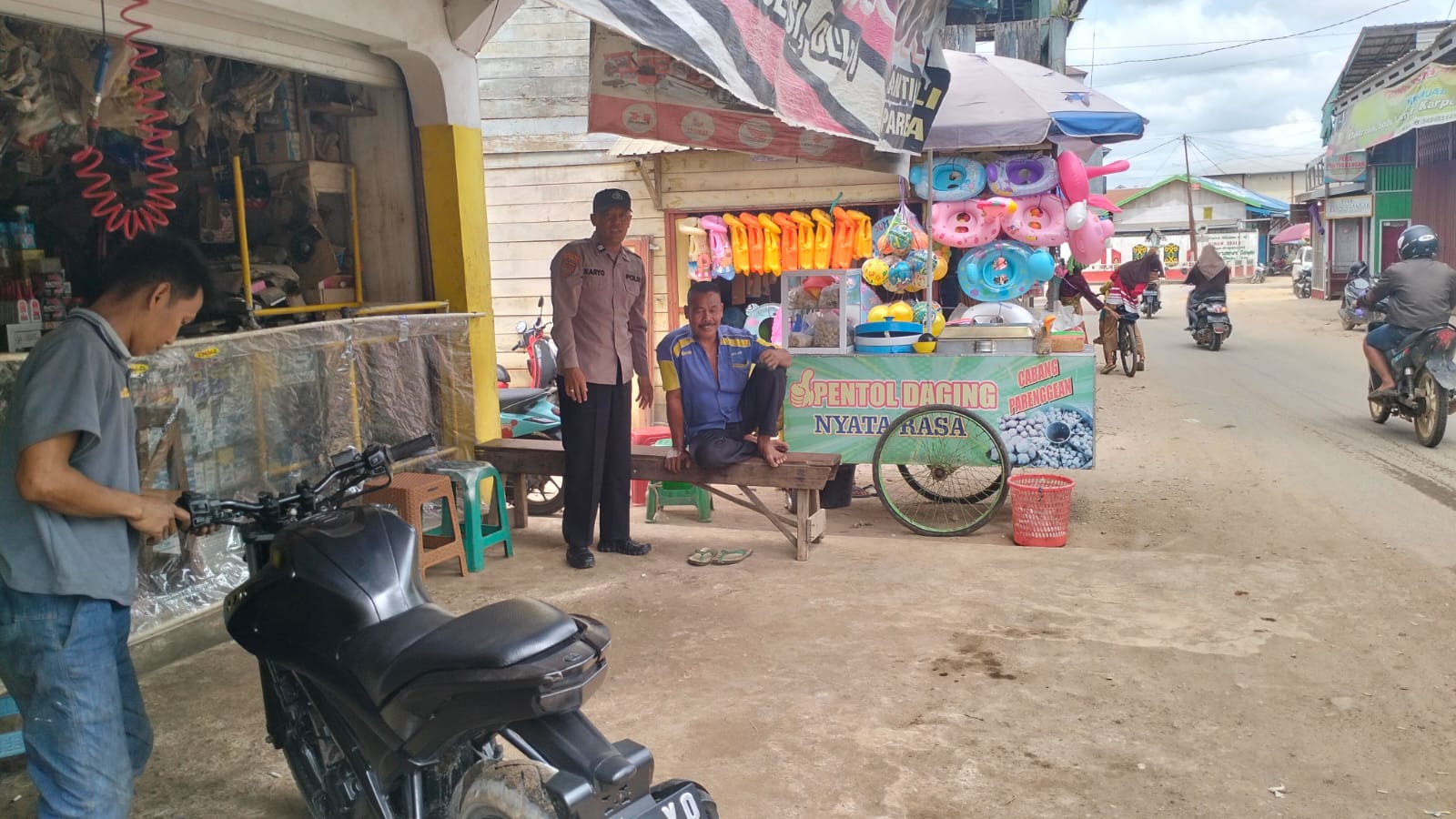 Polsek Katingan Tengah Imbau Masyarakat Tolak dan Laporkan Aksi Premanisme Berkedok Ormas