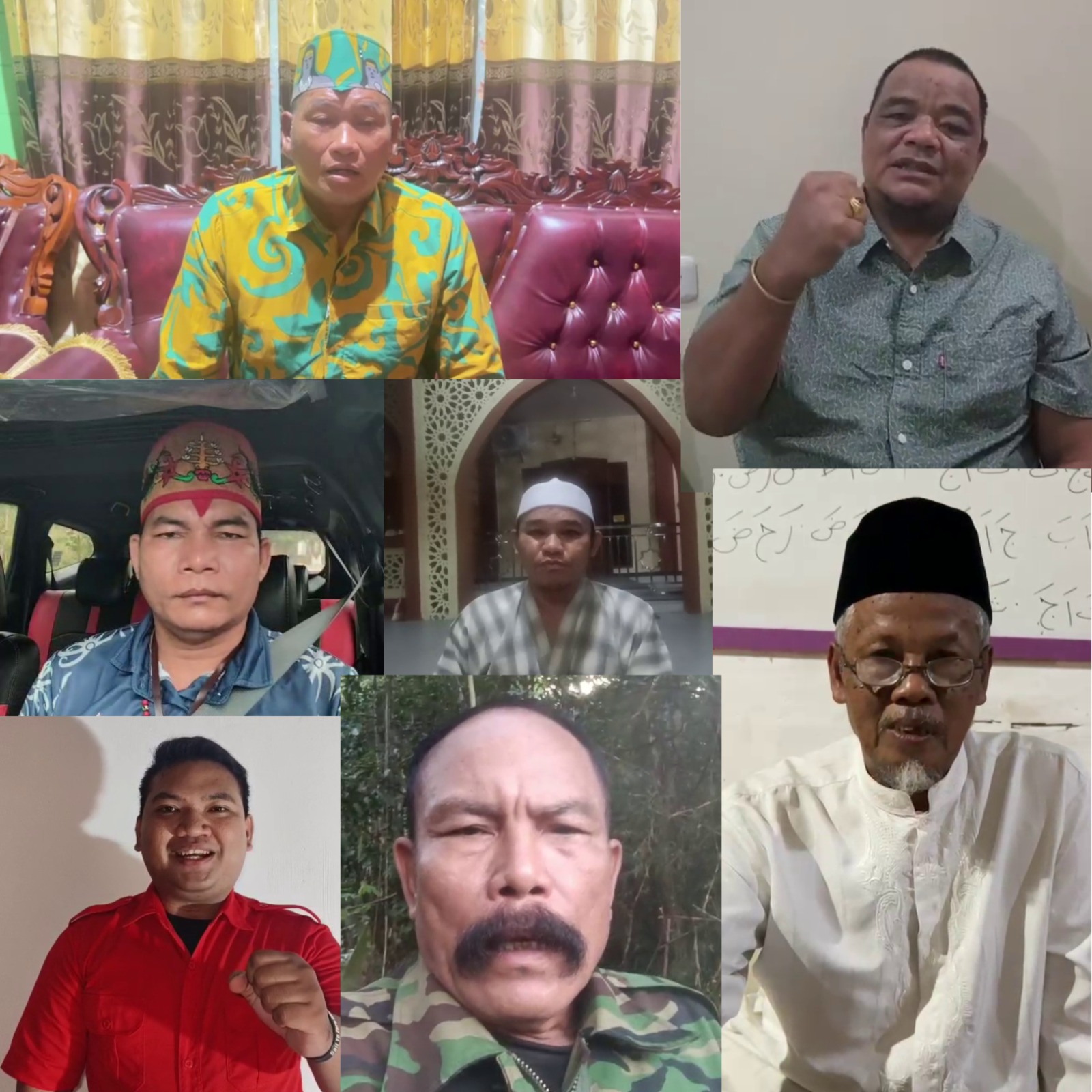 Tokoh Masyarakat Gunung Mas Kompak Dukung Polri Tetap di Bawah Komando Presiden