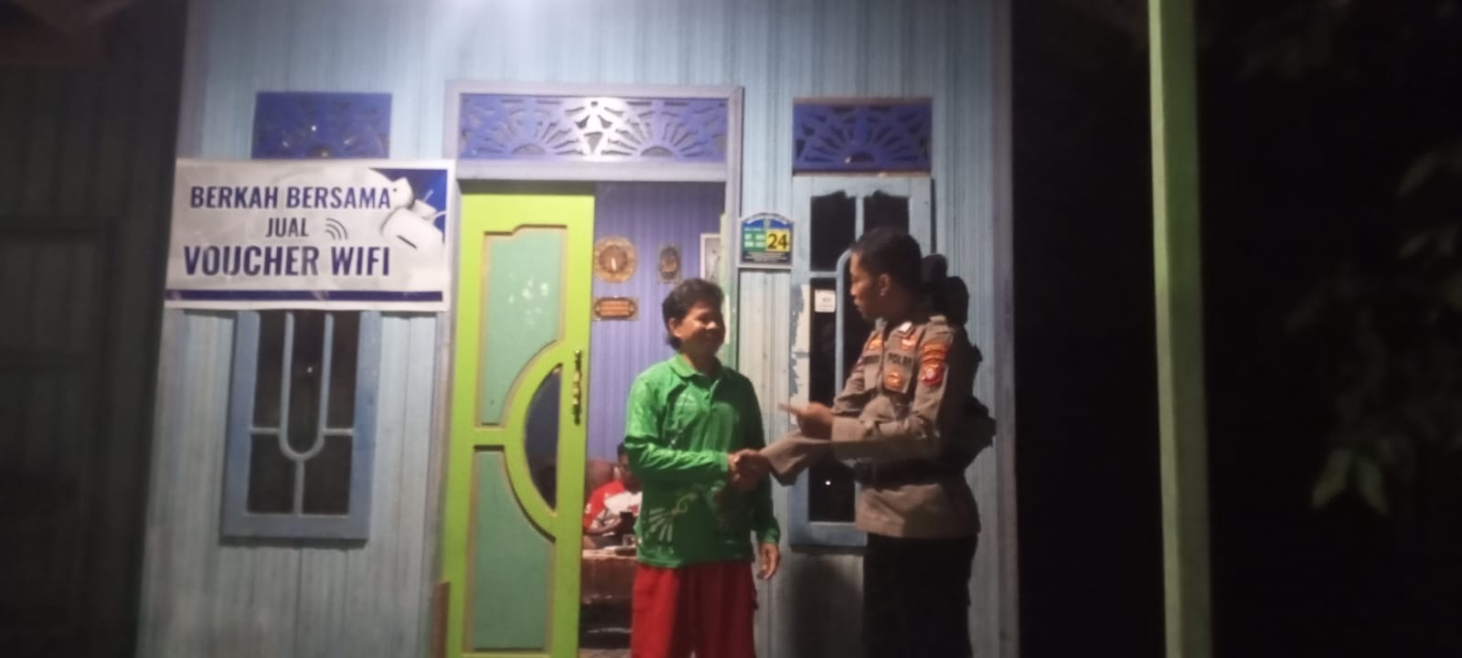 Lewat Sambang Bhabinkamtibmas Ajak Warga Wujudkan Kamtibmas Kondusif