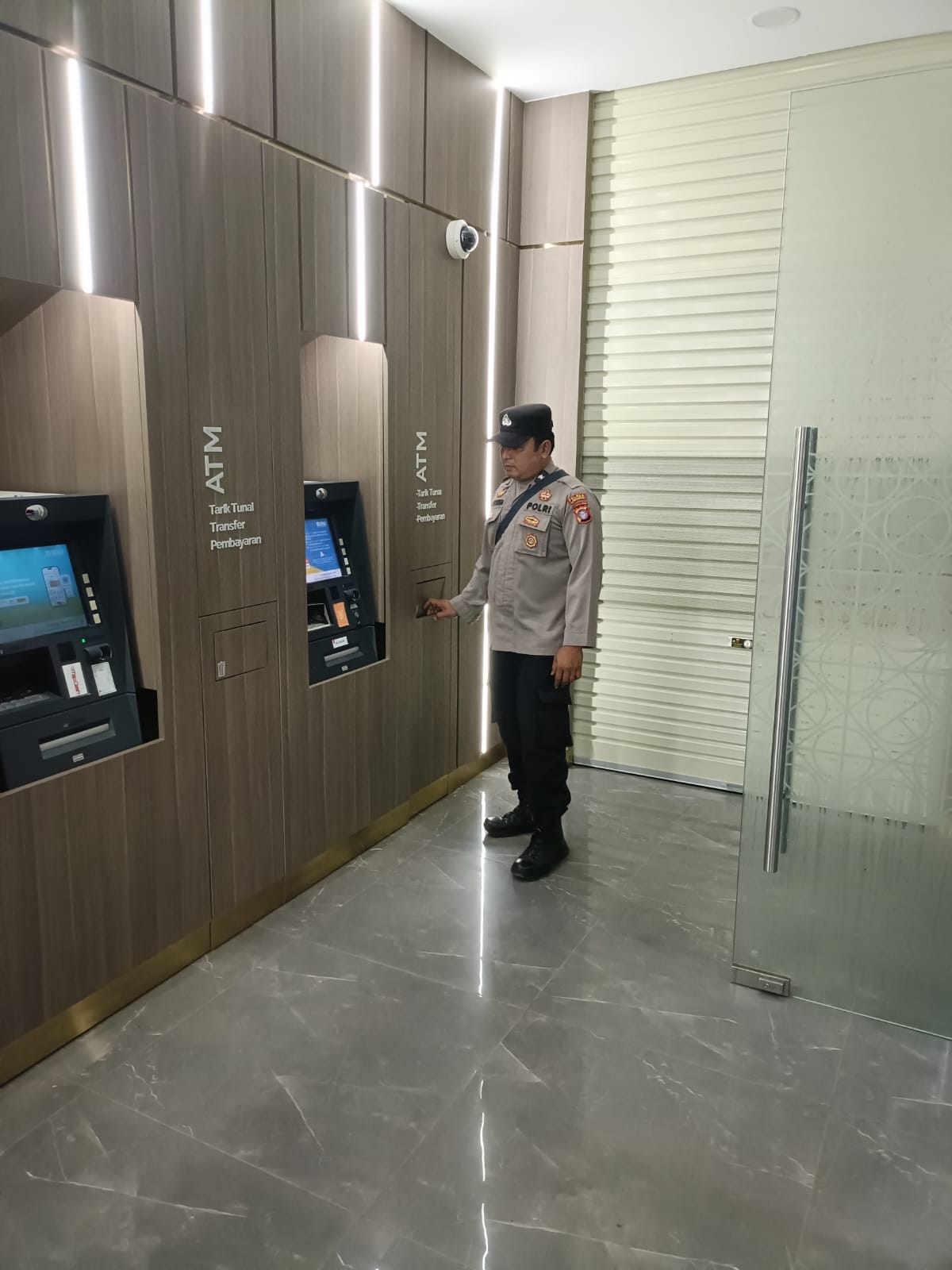 Polsek Bulik Patroli Obyek Vital dan Bank wilkum Polsek Bulik