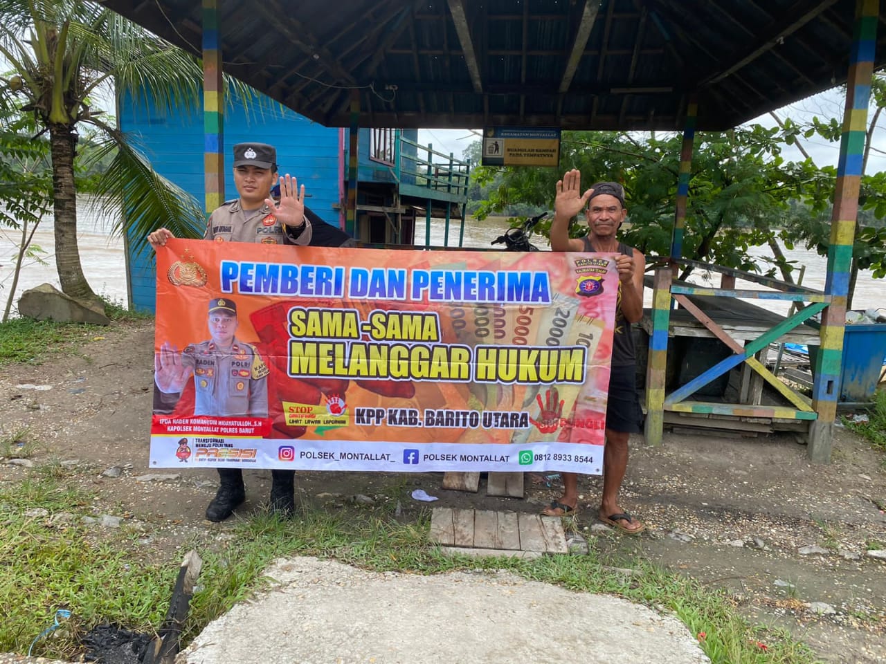 *Polsek Montallat Putus Tindak Pelanggaran Pungli, Polsek Montallat Himbau Stop Pungli ke Warga