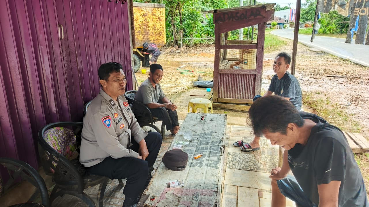 Piket Polsek Delang melaksanakan patroli diwilkum Polsek Delang