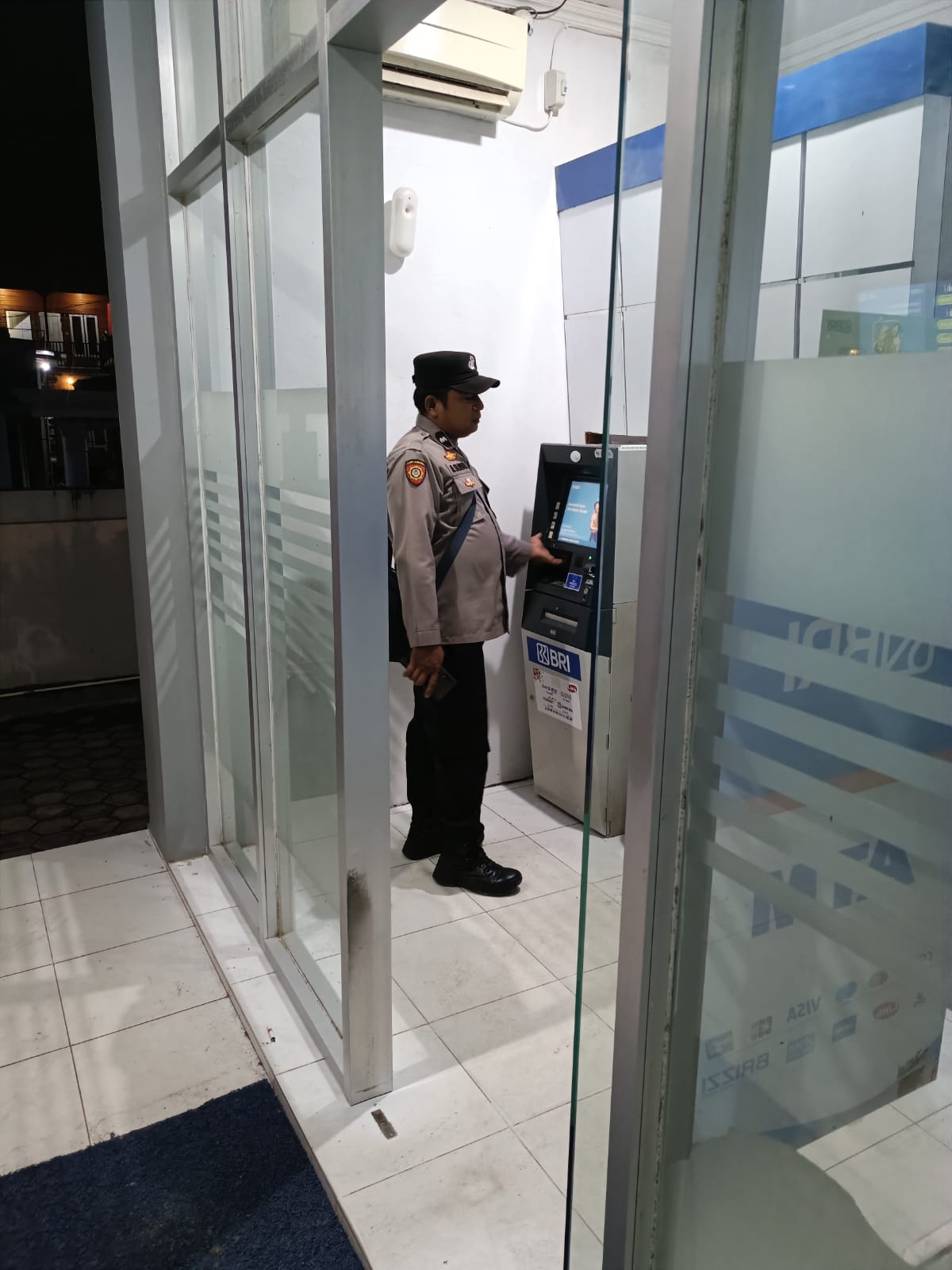 Polsek Bulik Patroli Obyek Vital dan Bank wilkum Polsek Bulik