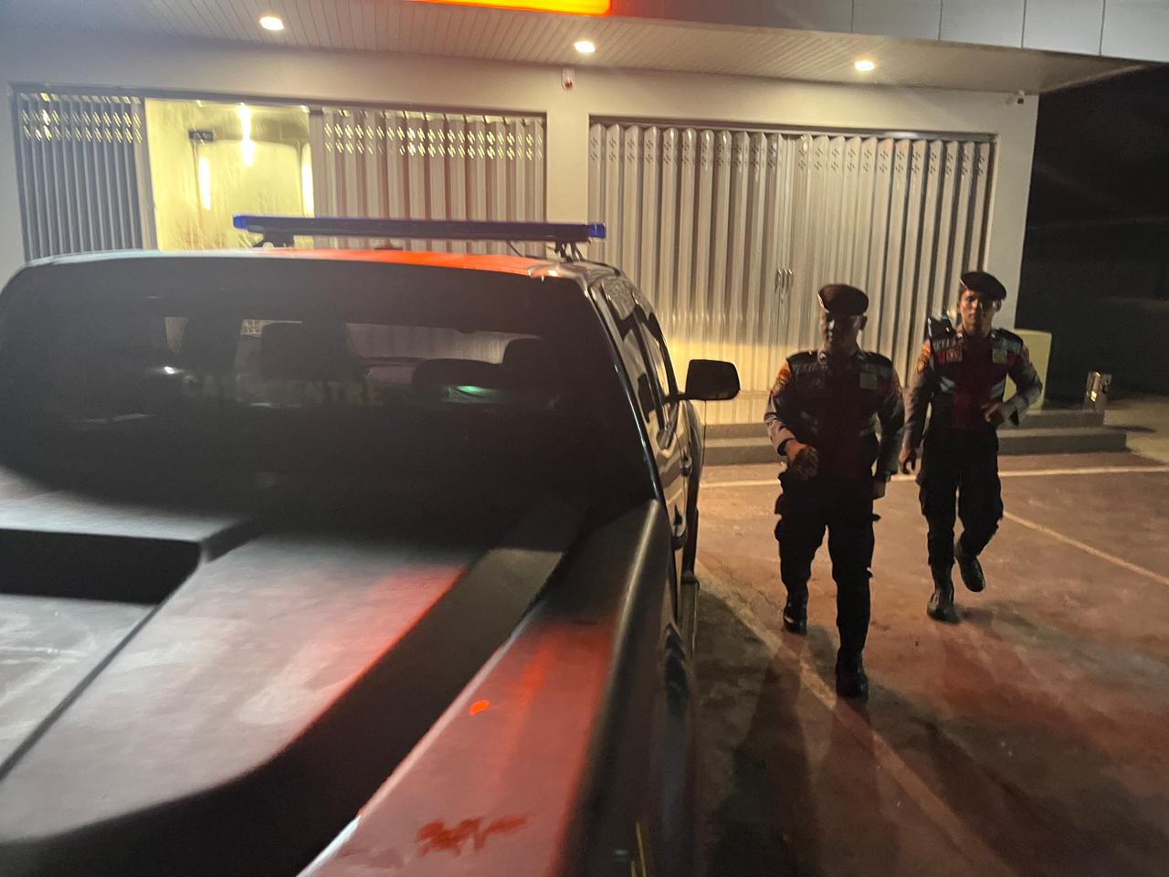 Wujudkan Kamtibmas Aman dan Kondusif, Sat Samapta Polres Lamandau Laksanakan Patroli Malam