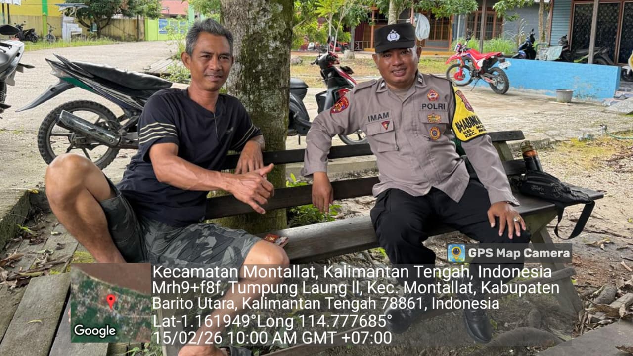 Polsek Montallat Sosialisasikan Maklumat Kapolri kepada Masyarakat