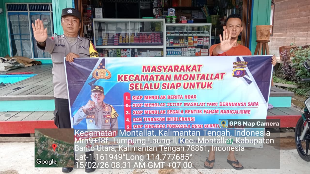 Polsek Montallat Gelar Sosialisasi Bahaya Hoax untuk Meningkatkan Literasi Informasi Masyarakat