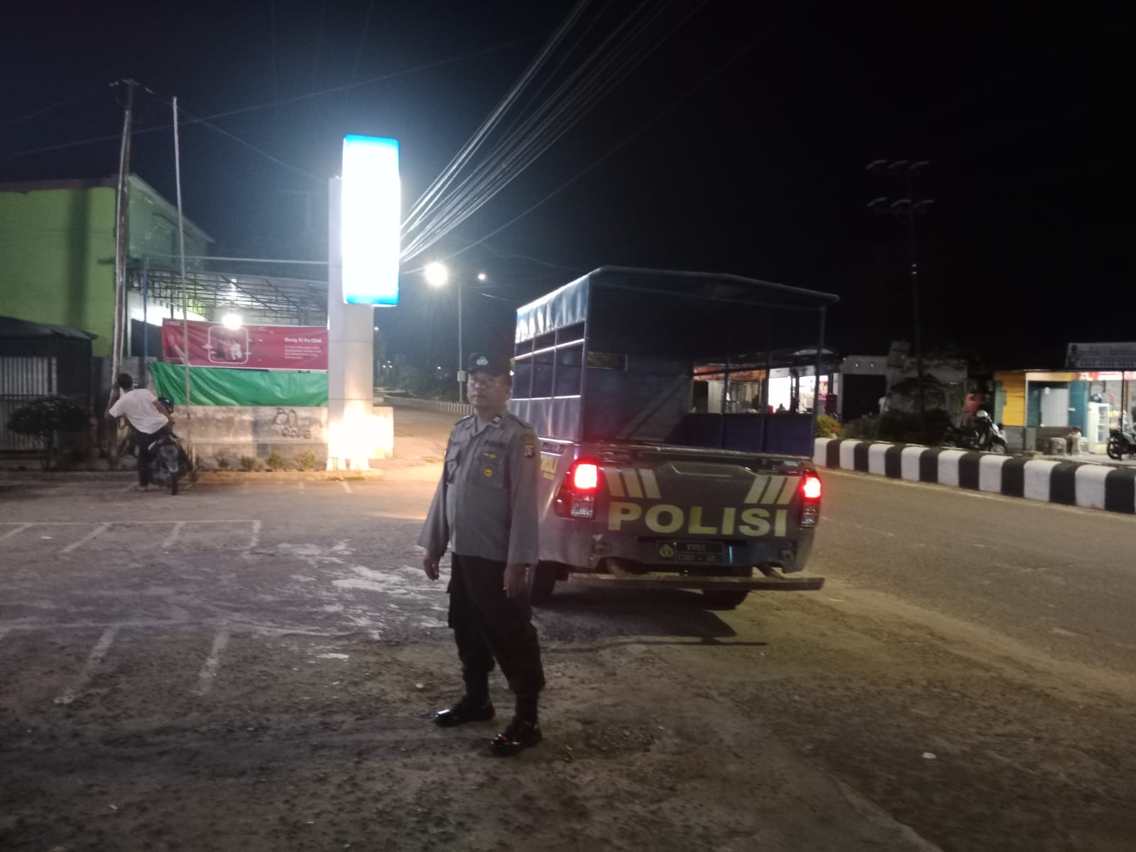 Polsek Bulik Patroli Obyek Vital dan Bank wilkum Polsek Bulik