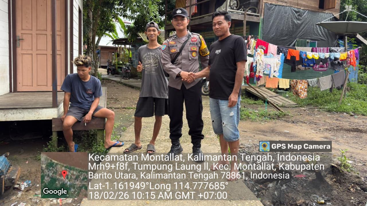 Polsek Montallat Perkuat Kedekatan Dengan Masyarakat Melalui Sambang DDS