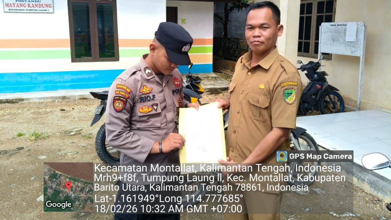 Polsek Montallat Sosialisasikan Maklumat Kapolri kepada Masyarakat