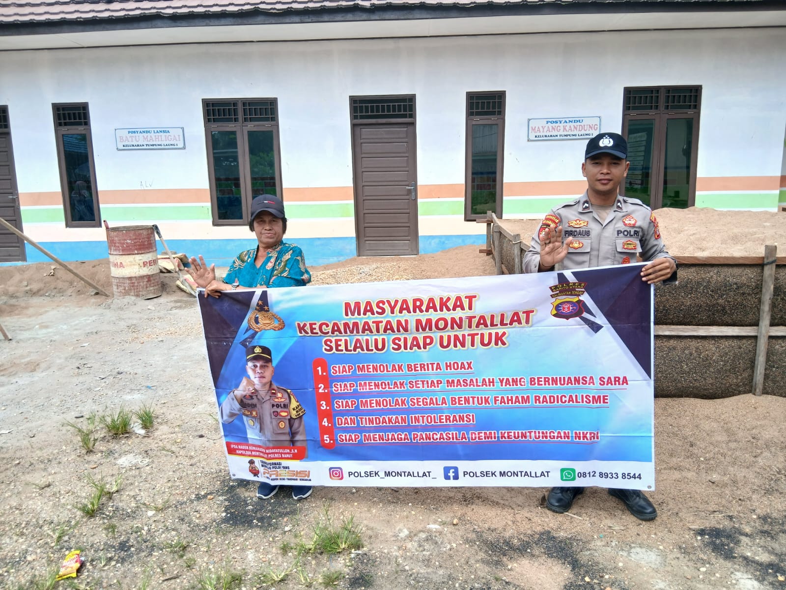 **Polsek Montallat Gelar Sosialisasi Bahaya Hoax untuk Meningkatkan Literasi Informasi Masyarakat**