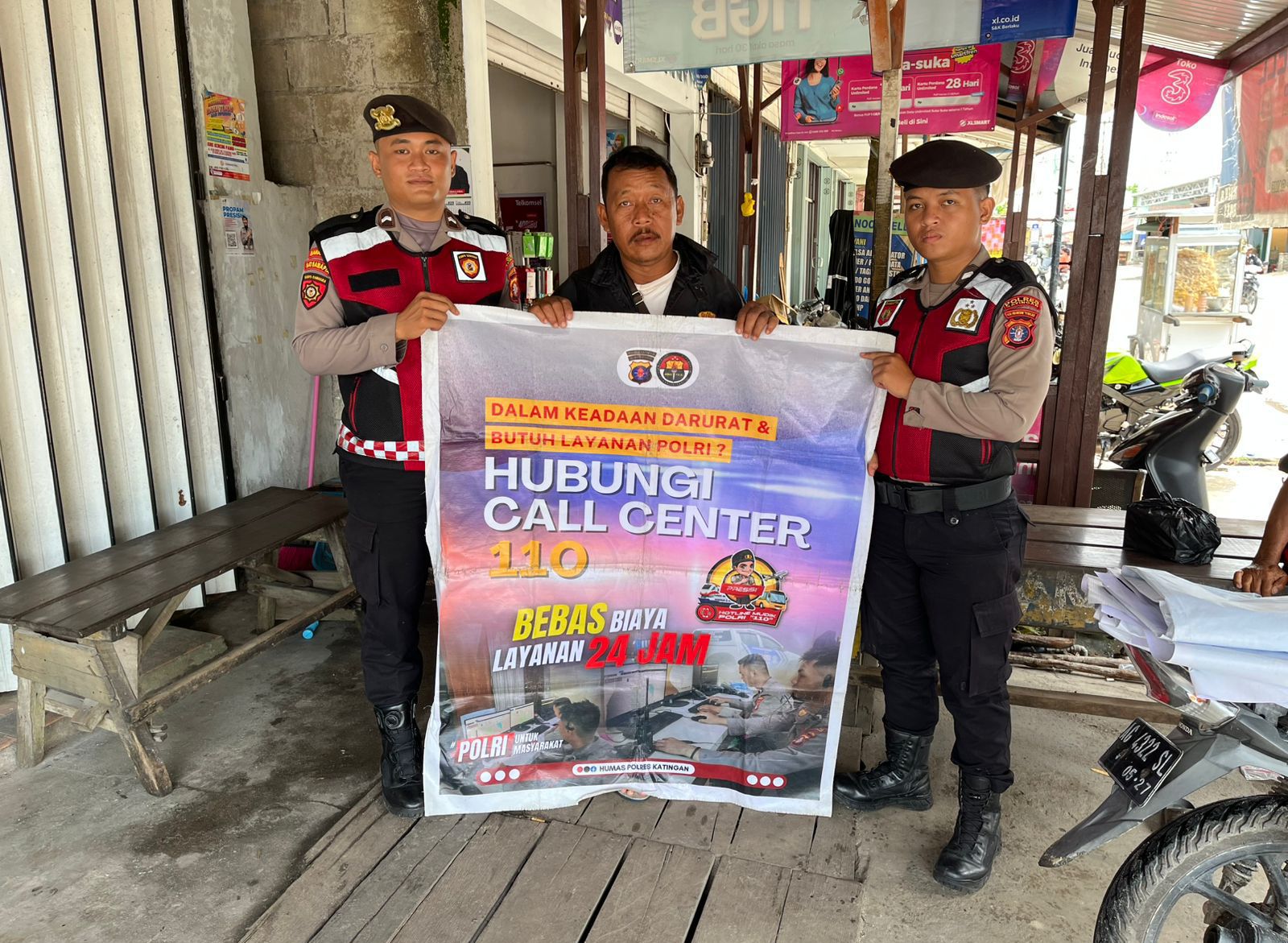 Sosialisasi Call Center 110 Meningkatkan Kesadaran Masyarakat akan Keamanan.