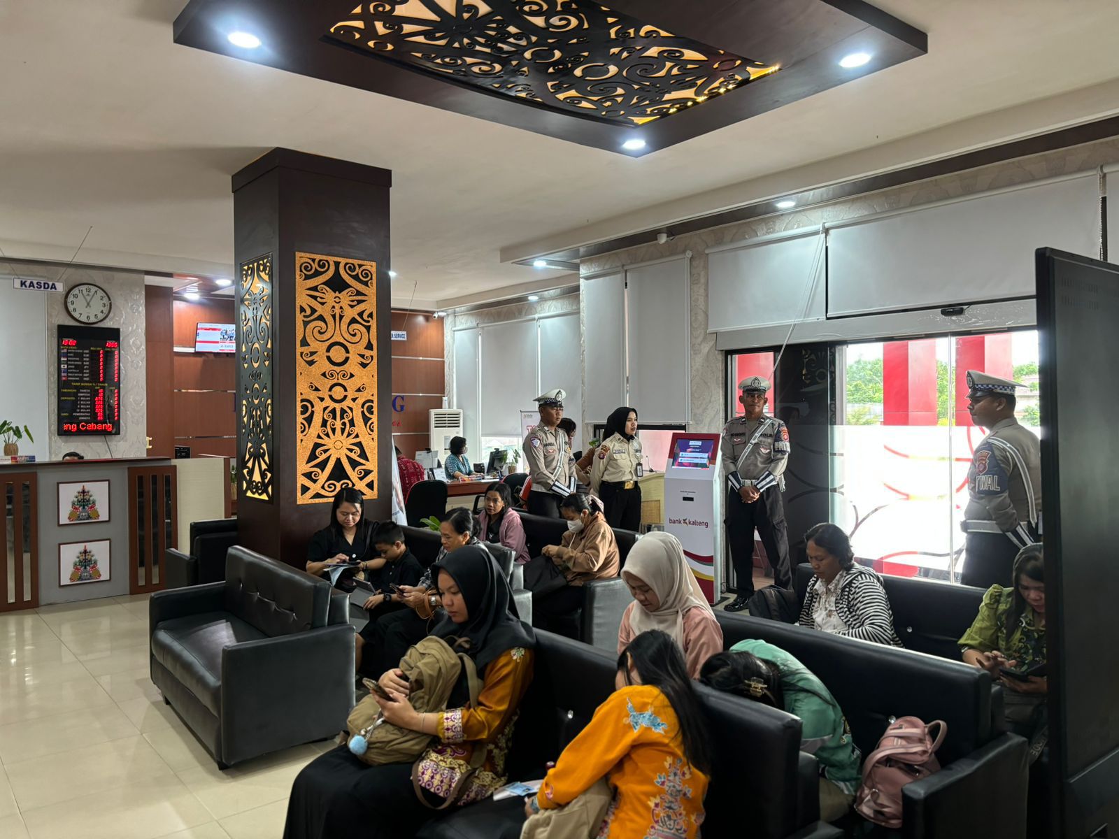 Satlantas Polres Katingan cek dan kontrol rutin Objek Vital Tiap harinya.