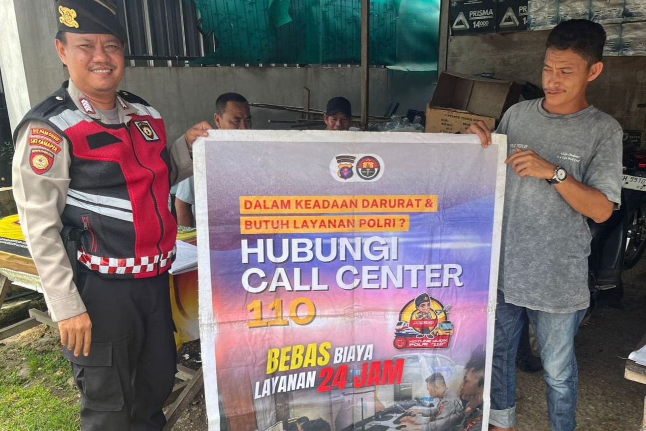 Sosialisasi Call Center 110 Meningkatkan Kesadaran Masyarakat akan Keamanan.