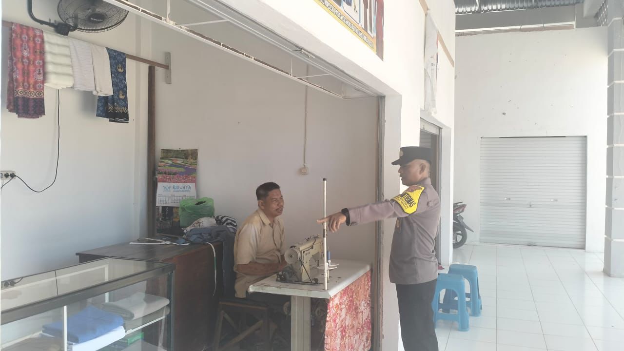 Polsek Katingan Tengah Sambang Kamtibmas