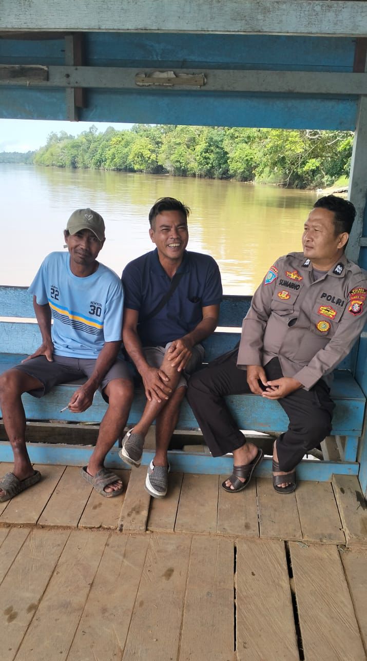 Patroli Dialogis, Upaya Polsek Katingan Tengah Ciptoan Kamtibmas