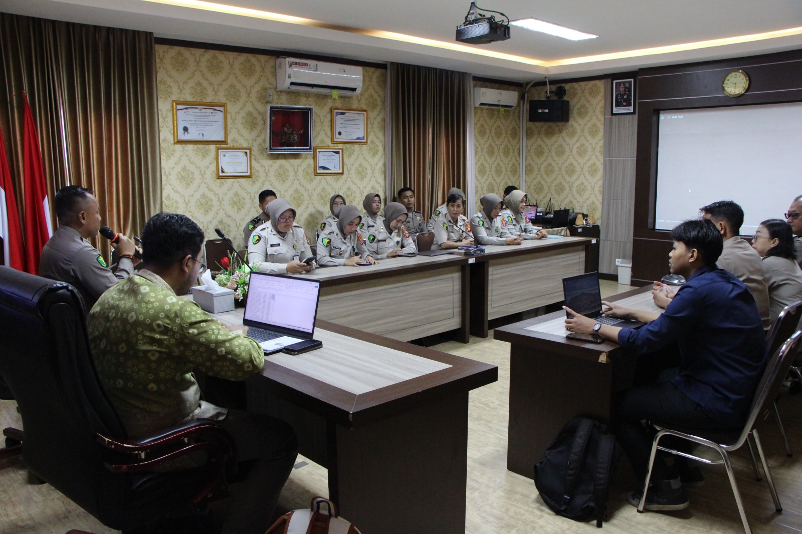 *Targetkan Opini WTP, Rumkit Bhayangkara Polda Kalteng Terima Pemeriksaan Audit KAP T.A. 2025*