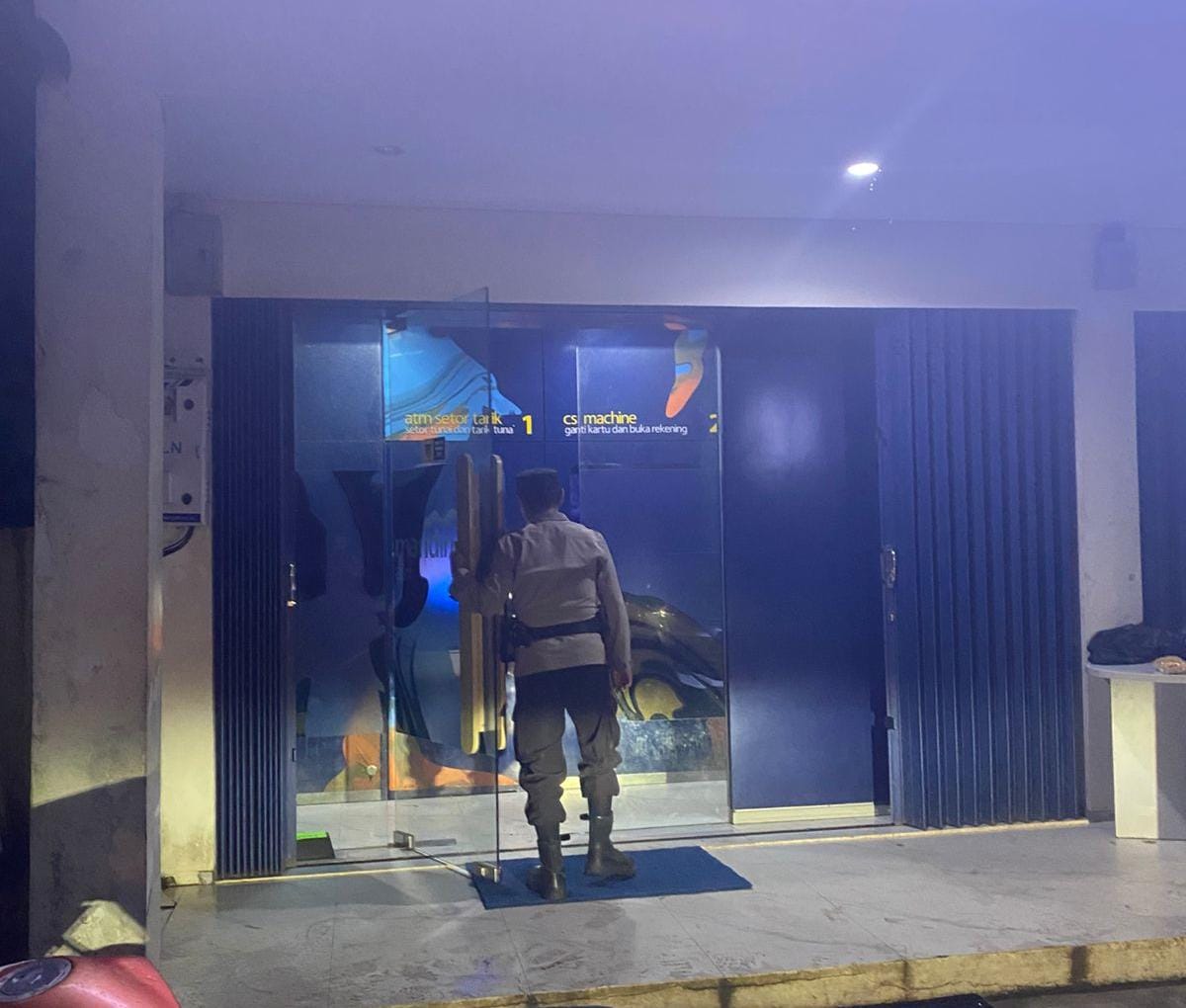 Polsek Bulik Patroli Obyek Vital dan Bank wilkum Polsek Bulik