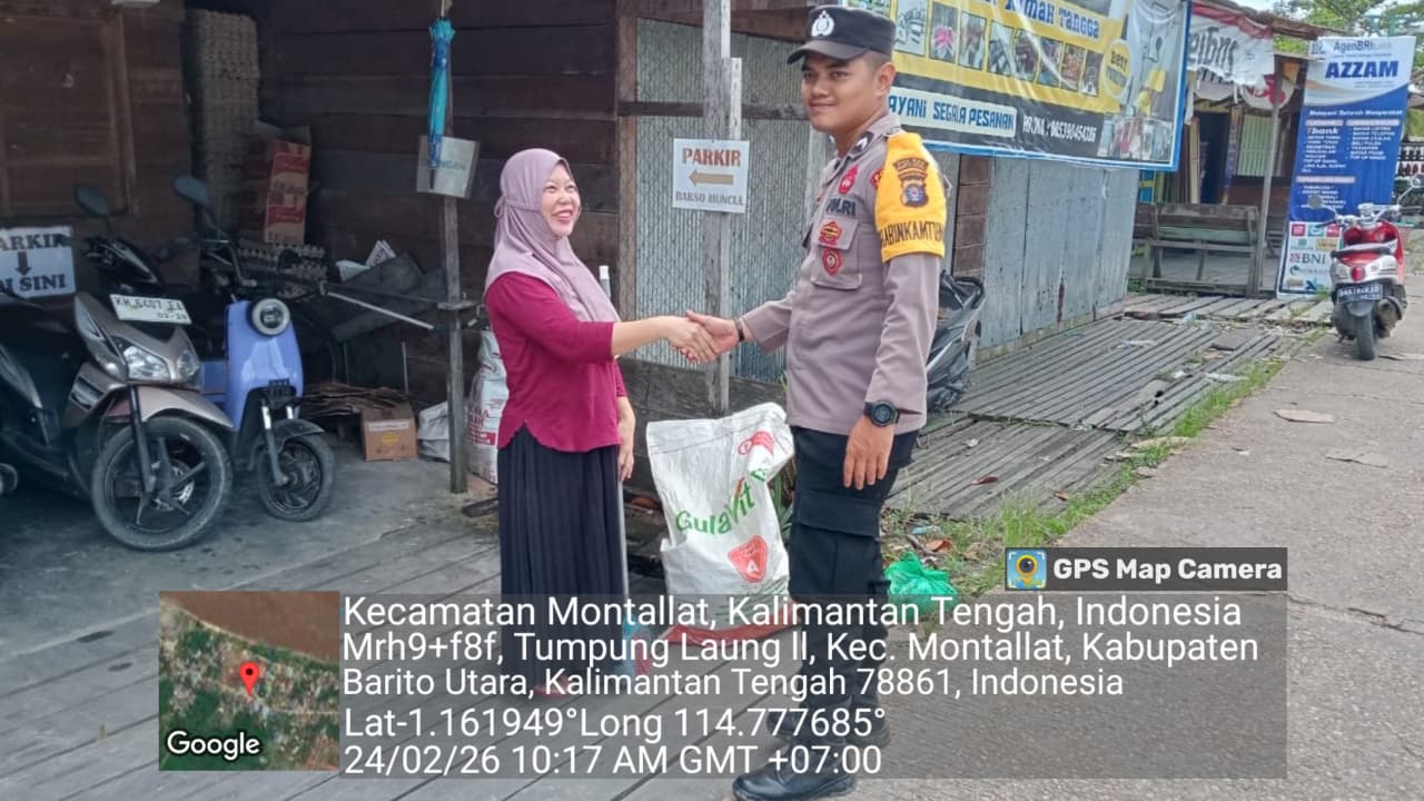 **Polsek Montallat Perkuat Kedekatan Dengan Masyarakat Melalui Sambang DDS**