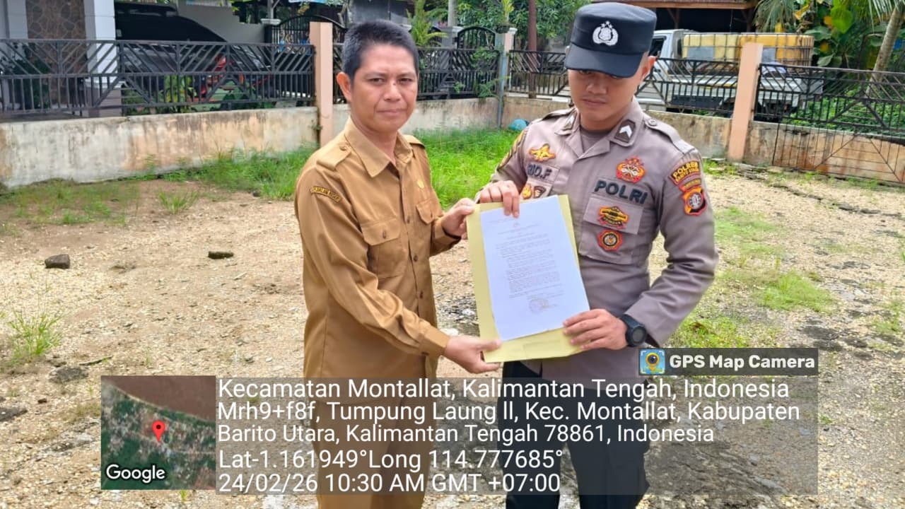 **Polsek Montallat Sosialisasikan Maklumat Kapolri kepada Masyarakat**