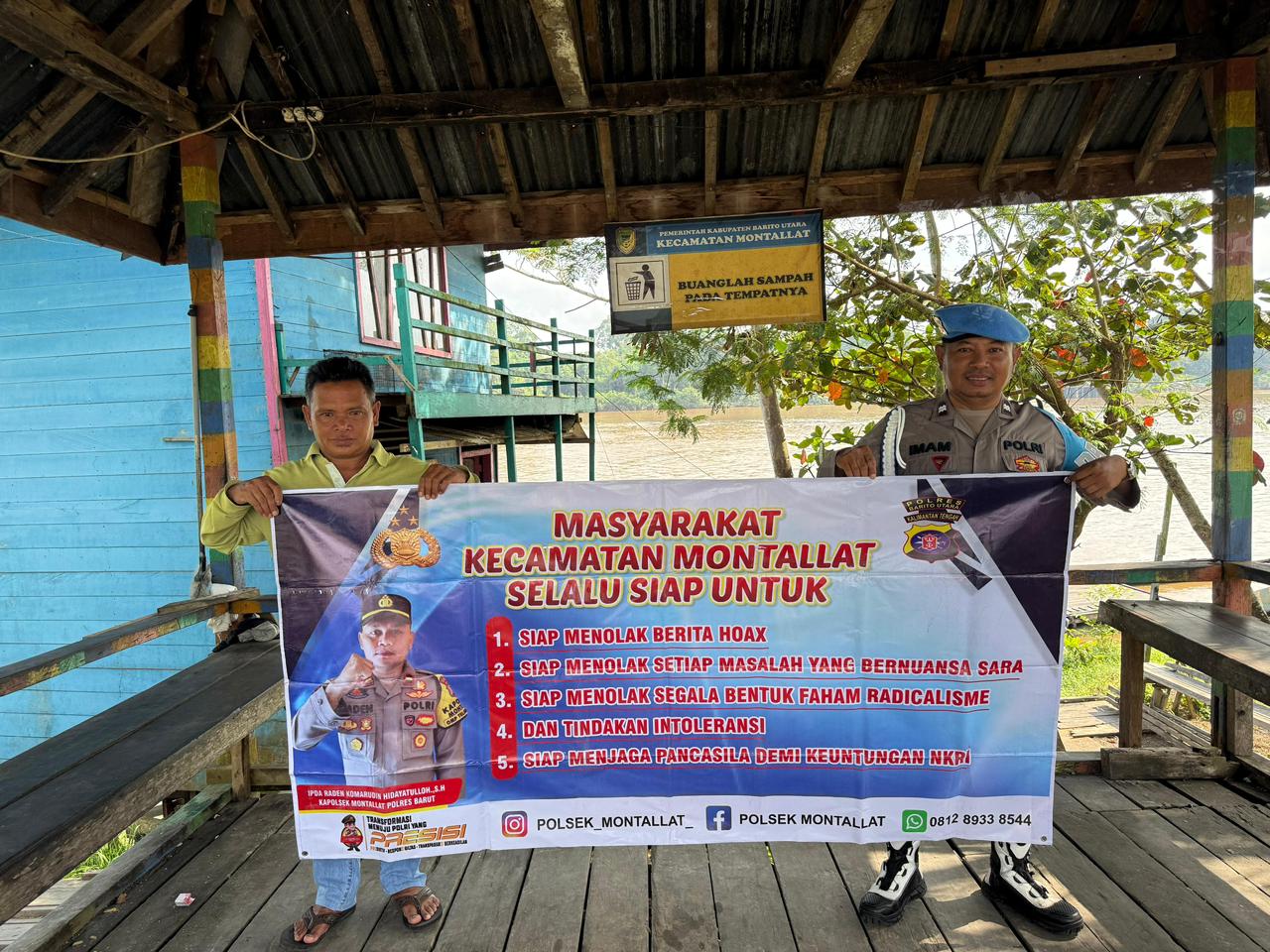 Polsek Montallat Gelar Sosialisasi Bahaya Hoax untuk Meningkatkan Literasi Informasi Masyarakat