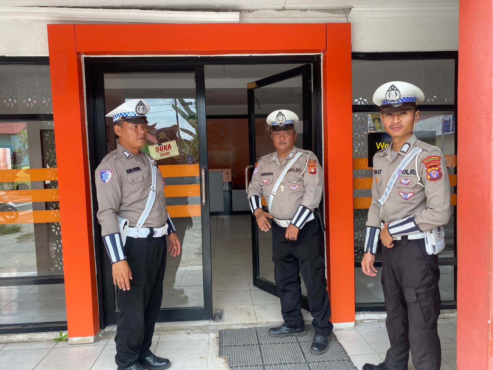 Satlantas Polres Katingan cek dan kontrol rutin Objek Vital Tiap harinya.