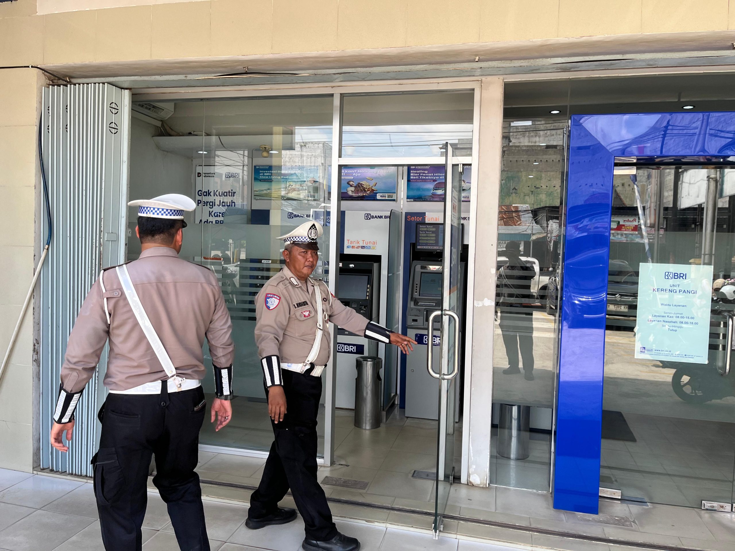 Ciptakan situasi kamtibmas yang kondusif, Satlantas Polres Katingan rutin laksanakan monitoring Objek Vital