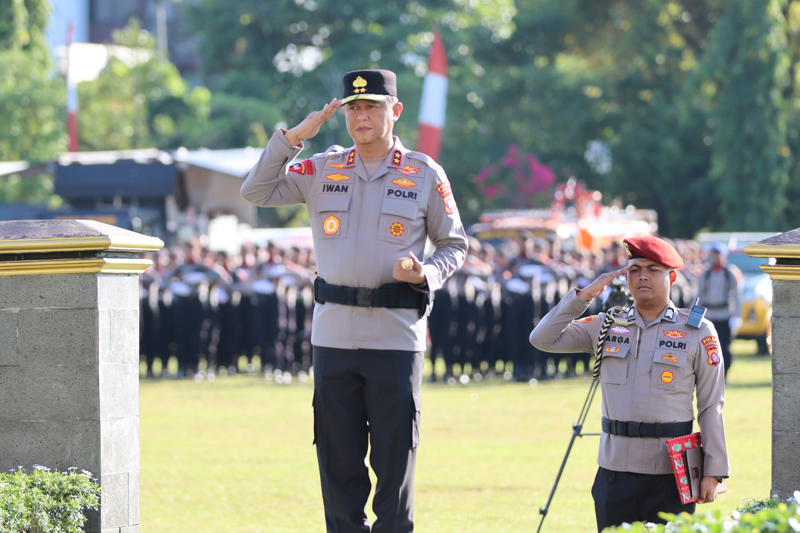 Peringati Hari Kesadaran Nasional, Polda Kalteng Gelar Upacara Bendera